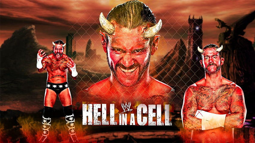 wwe hell in a cell HD wallpaper