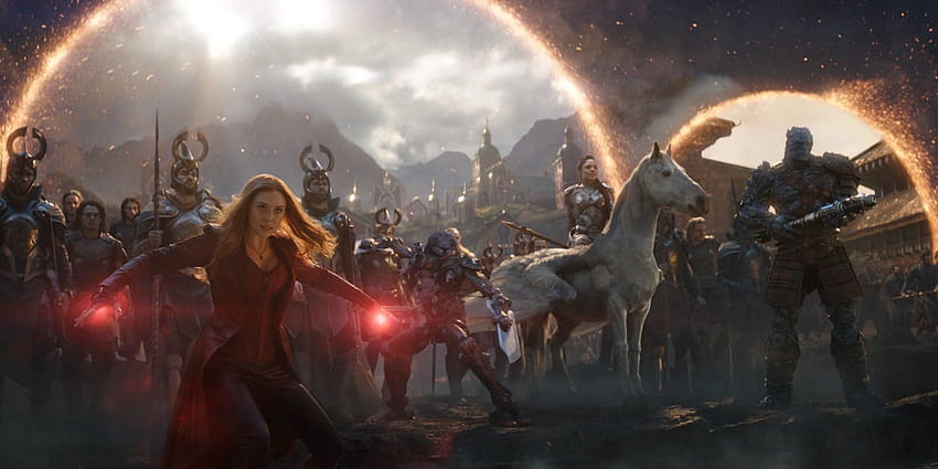 Marvel Phase 4 Theory Explains How Scarlet Witch Gains Scary New, scarlet witch endgame HD wallpaper