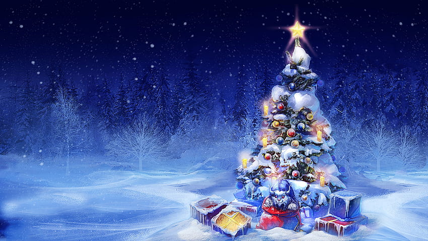 Christmas Tree Snow Gifts Winter Christmas : 13, tree christmas HD ...