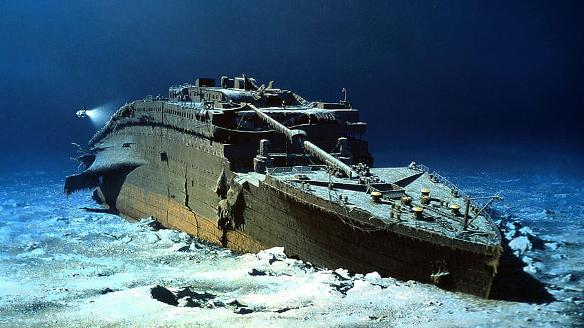 National Geographic Data Src Bangkai kapal titanic yang cantik Wallpaper HD
