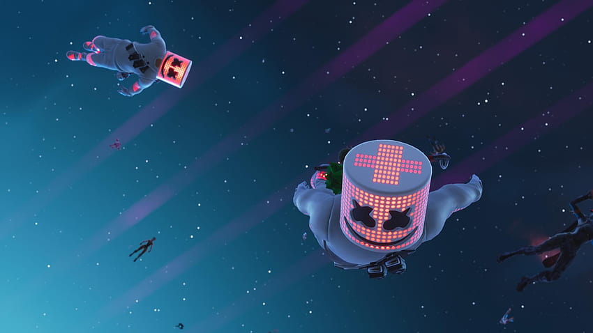 Marshmello Fortnite, Games, Backgrounds, marshmello 2019 HD wallpaper