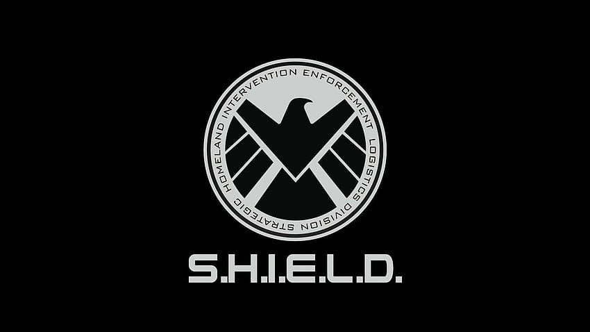 Logo scudo Marvel, logo Sfondo HD