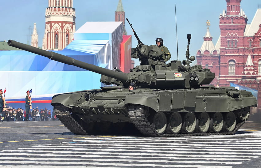 : Москва, оръжие, танк, военен, Русия, руска армия, армия, Т 90, Червен площад, наземно превозно средство, бойна машина, самоходна артилерия 2248x1452, руски танк HD тапет