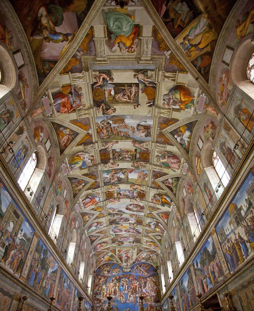 Sistine Chapel HD phone wallpaper