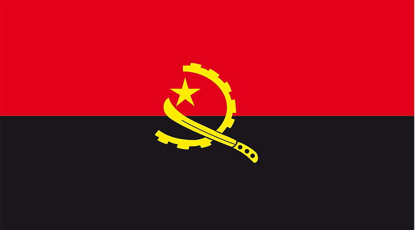 Flag Of Angola , Misc, HQ Flag Of Angola HD wallpaper