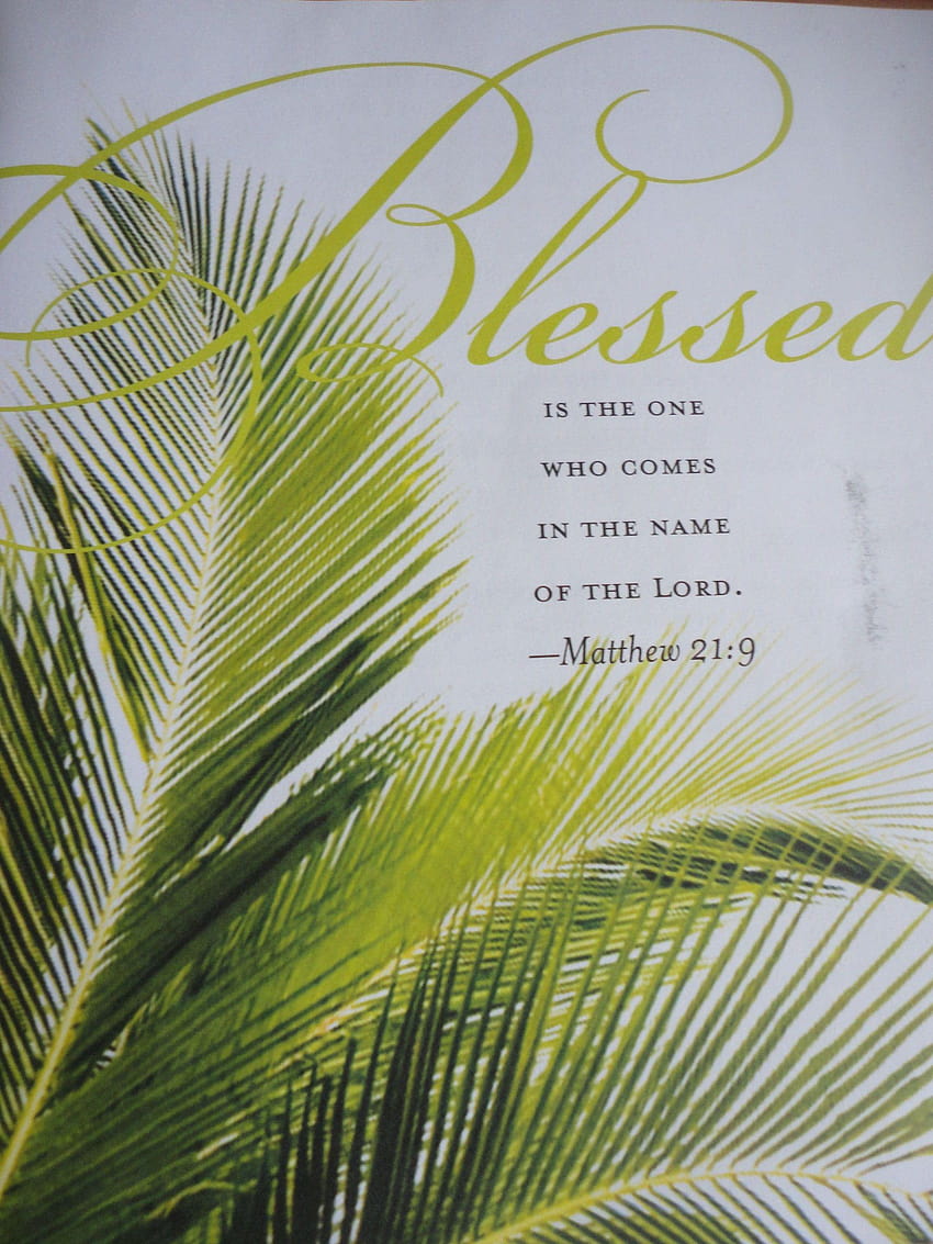 Happy palm sunday HD wallpapers | Pxfuel