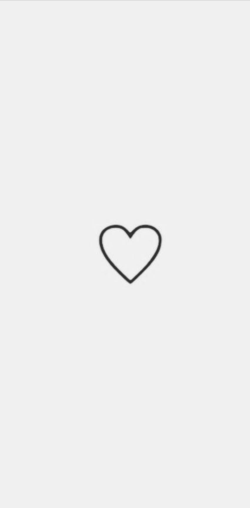 Aesthetic heart by Cold_pizza69, aesthetic heart black HD phone ...