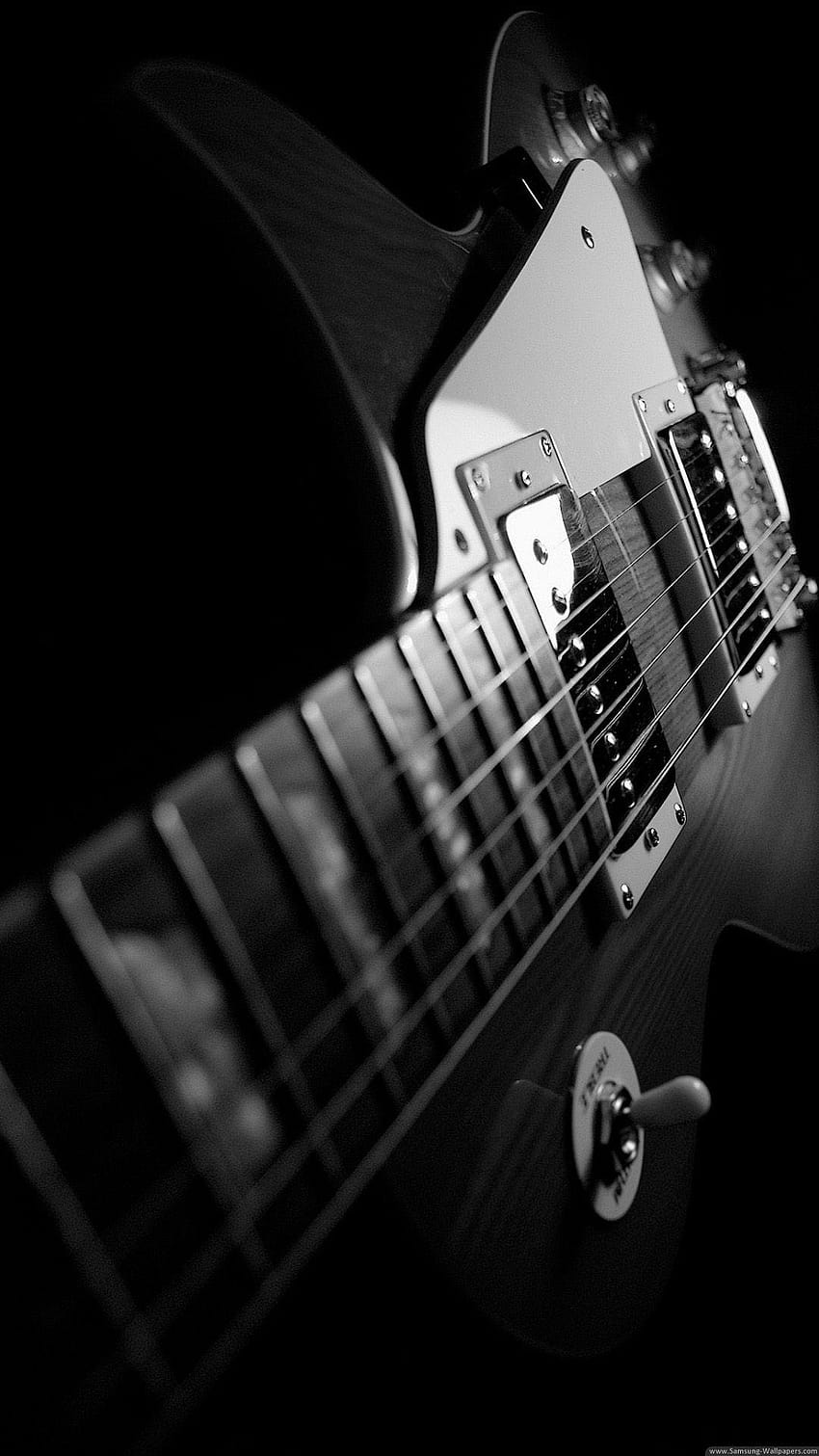 Guitarras Cuerdas 1080x1920 Galaxy S4 _Samsung, guitarras negras fondo de pantalla del teléfono