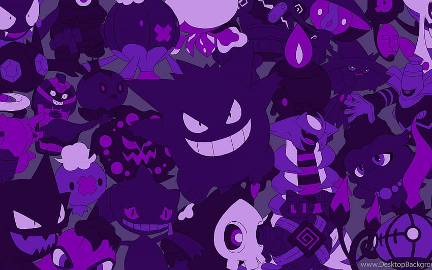 Purple Pokemon Anime Backgrounds [1920x1080] for your , Mobile & Tablet,  chrome anime HD wallpaper | Pxfuel