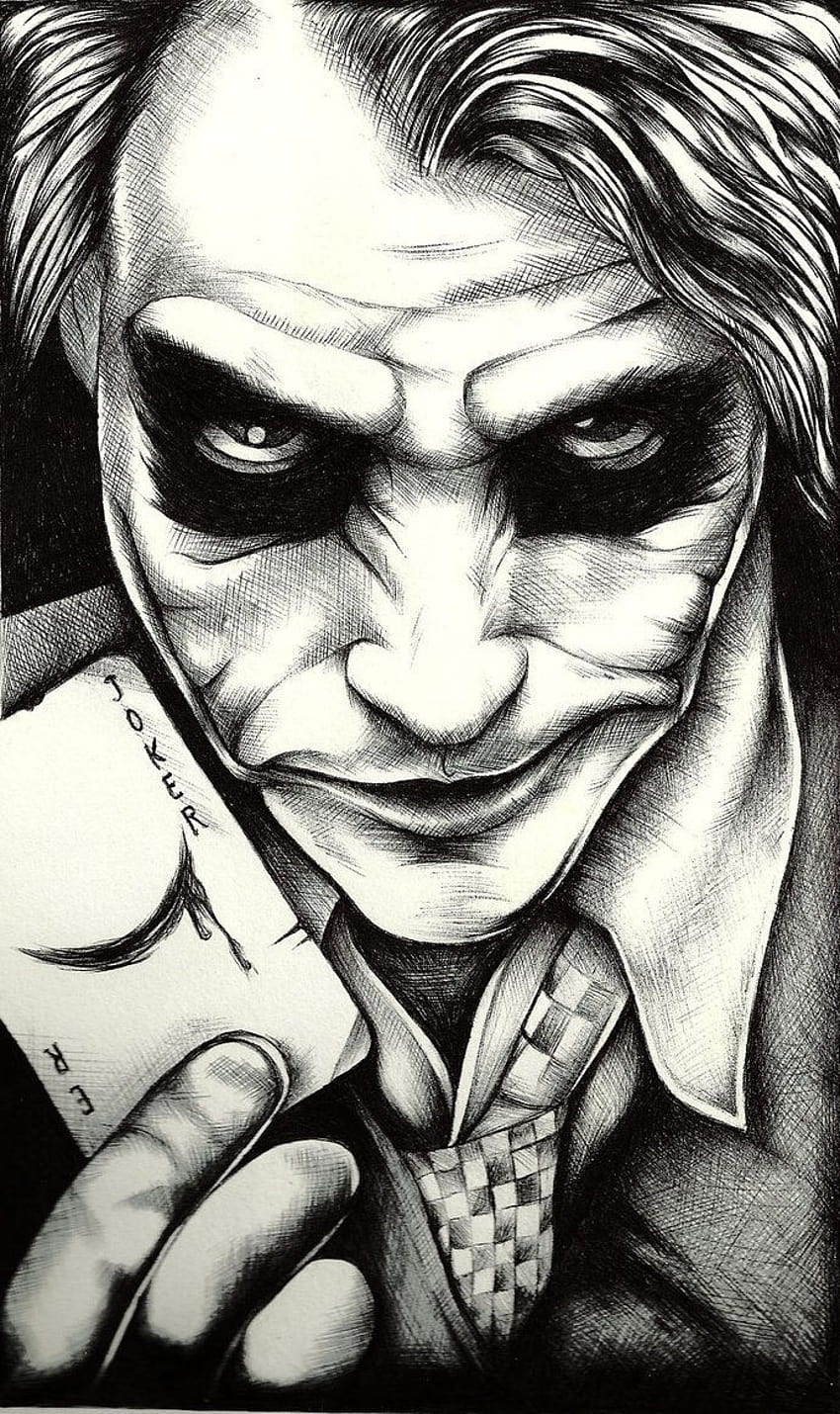 The Joker by tyller16.deviantart on @DeviantArt, joker sketch HD ...