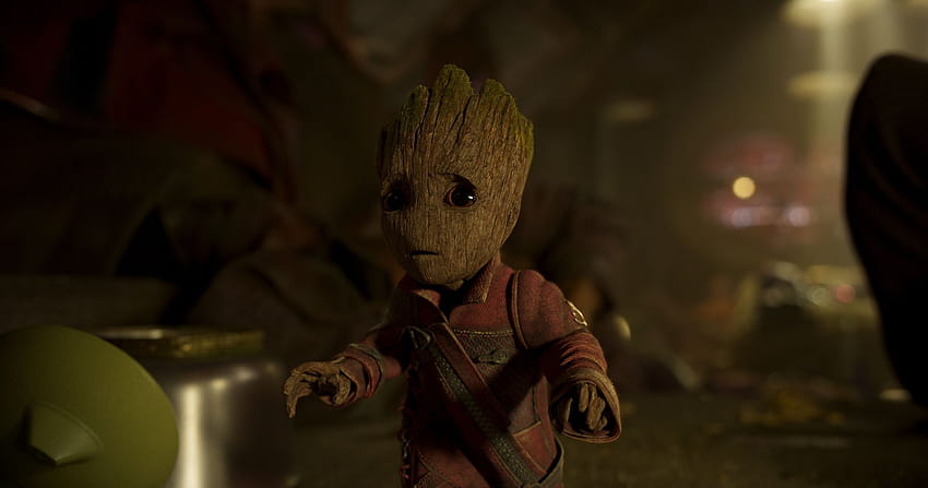 Review: 'Guardians of the Galaxy Vol. 2' Starring Groot, Chris, sad groot HD wallpaper