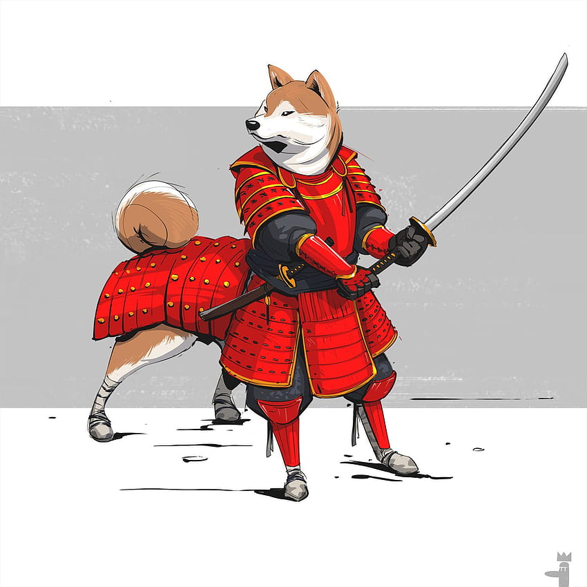 Samurai doge HD phone wallpaper | Pxfuel