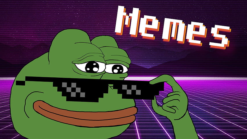 Meme PC Pepe, school meme HD wallpaper