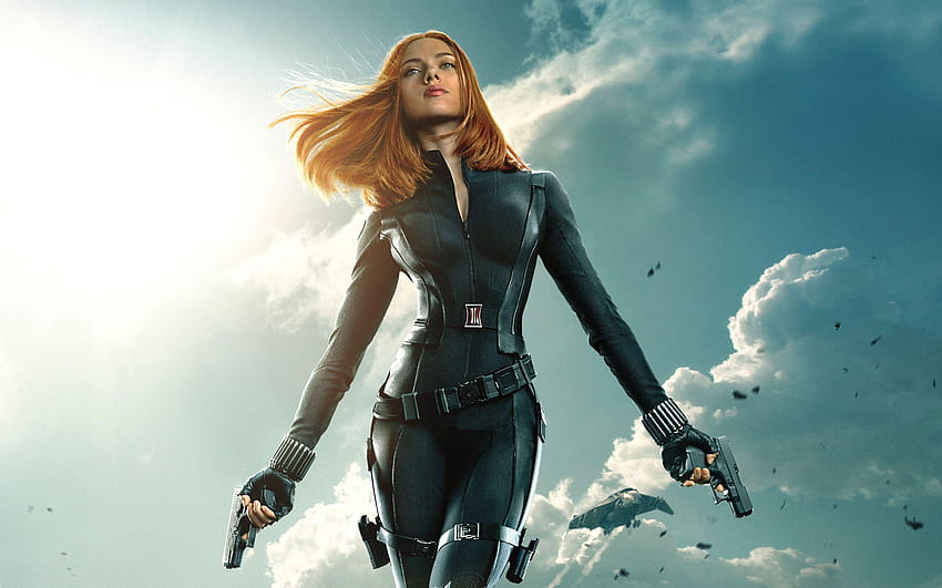 Black Widow Captain America The Winter Soldier HD wallpaper