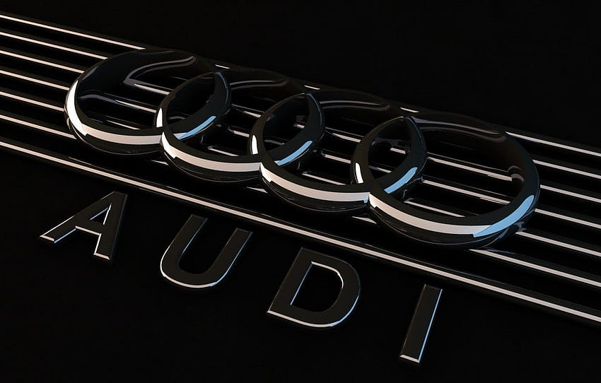 Audi, logo, logo, aud , section рендеринг HD wallpaper