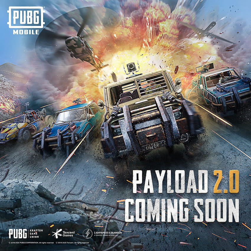 PUBG Mobile дразни предстоящата актуализация на Payload 2.0, която носи нови оръжия и въоръжени превозни средства – Droid News, pubg payload HD тапет за телефон