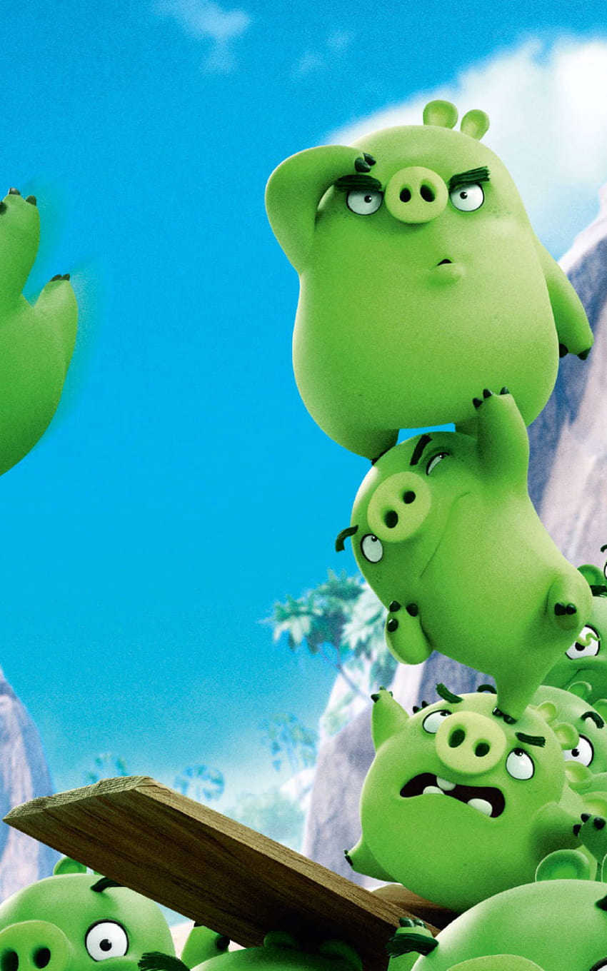 Bad Piggies, Angry Birds, Film, Świnie, , Tło, Ym3n6w Tapeta na telefon HD