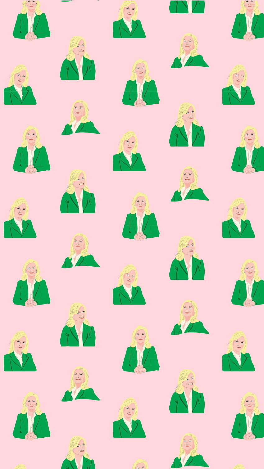 Leslie Knope is our so we treated ourselves to a Lelie Knope print in collabora… HD phone wallpaper