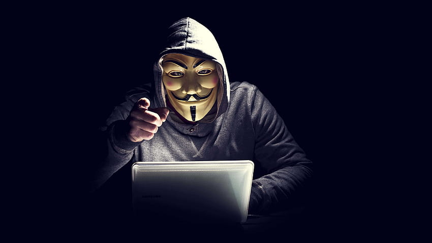 Anonim Hacker U HD duvar kağıdı