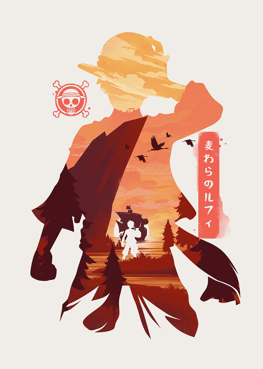 Luffy One Piece' Poster by Whyadiphew, 루피 원피스 2022 HD 전화 배경 화면