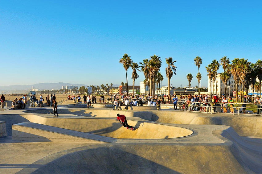 Venice Beach Park Of Skate, skatepark HD wallpaper
