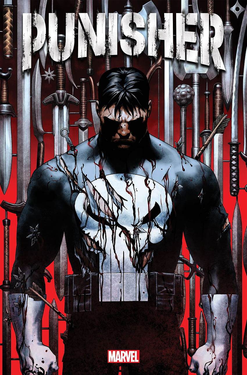 Punisher de Marvel Comics obtient une nouvelle série de l'écrivain Avengers Jason Aaron, Punisher 2022 Fond d'écran de téléphone HD