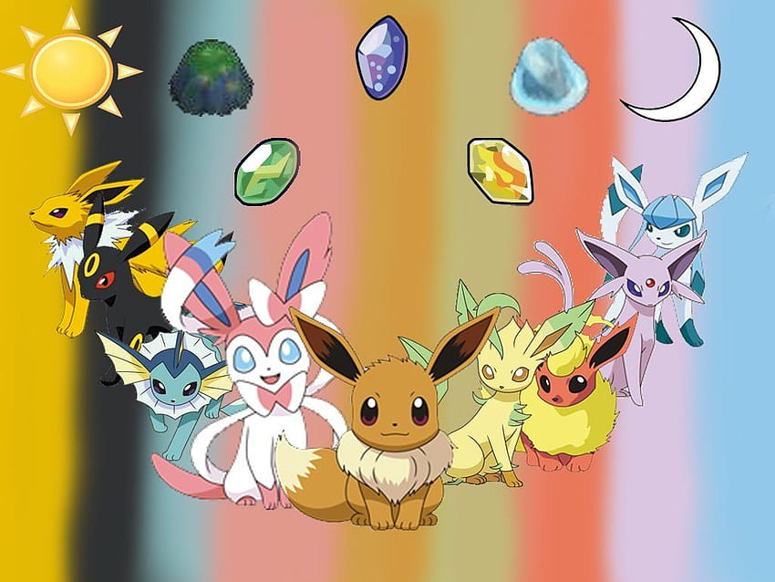 Eeveelution Squad  Pokemon eeveelutions, Cute pokemon wallpaper,  Eeveelutions