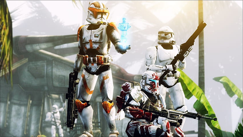 Clone Wars, evolution of the stormtrooper HD wallpaper