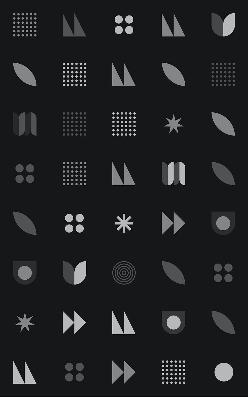 Geometric : [50 HQ], black geometric shapes dark HD phone wallpaper