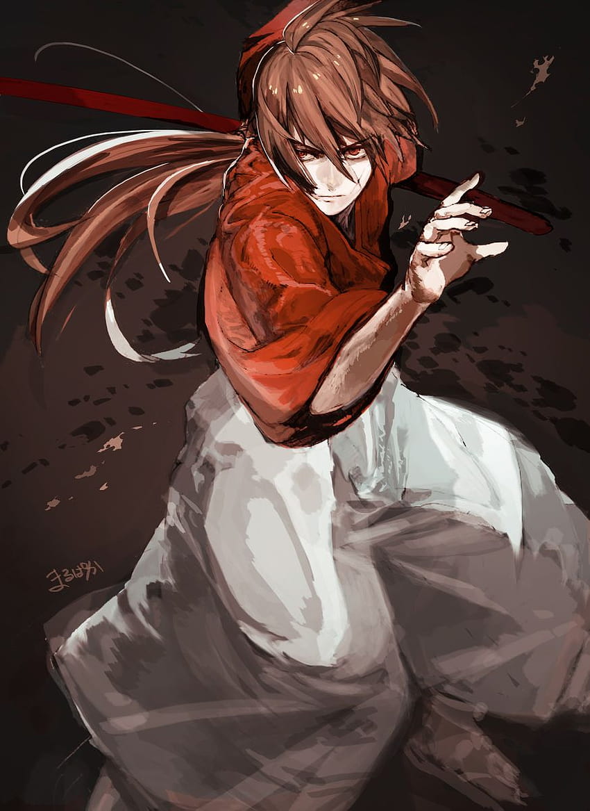 Rurouni Kenshin, anime kenshin android HD telefon duvar kağıdı