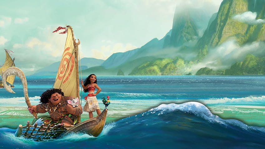 Disney Moana, Moana-Ästhetik HD-Hintergrundbild