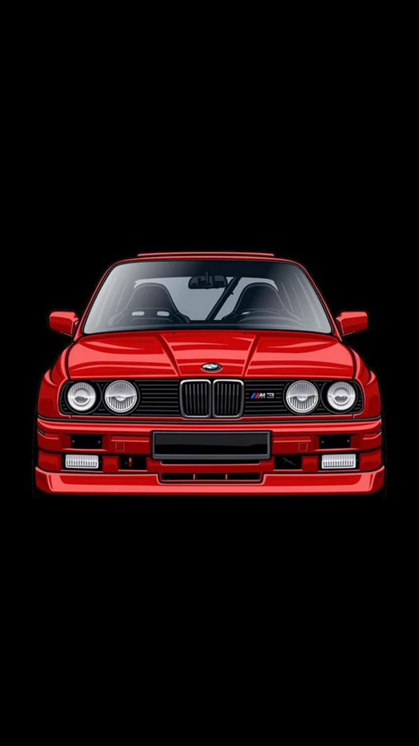 Für mein Auto, Jungs, unser BMW E30 M3 Note10 iPhone, BMW E30 iPhone HD-Handy-Hintergrundbild
