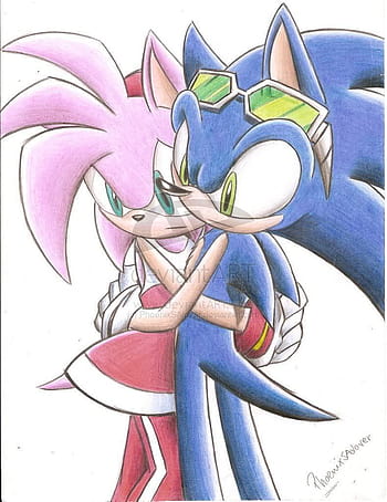 sonamy Kiss - Sonic The Hedgehog and His Friends photo (17804200