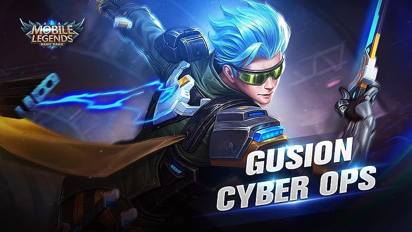 mobile legends gusion cyber ops HD wallpaper