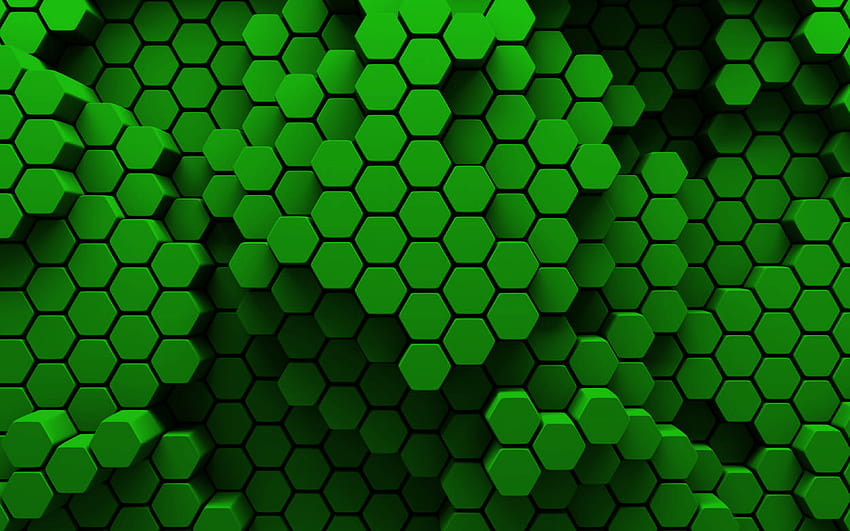Green honeycomb HD wallpapers | Pxfuel
