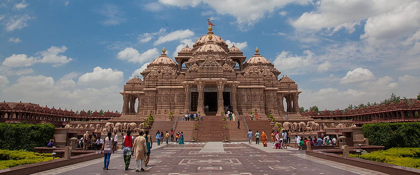 Mandir – Swaminarayan Akshardham Nova Deli, templo akshardham papel de parede HD