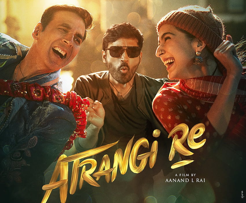 ตัวอย่างหนังของ Akshay Kumar, Dhanush และ Sara Ali Khan นำแสดงโดย Atrangi Re วอลล์เปเปอร์ HD