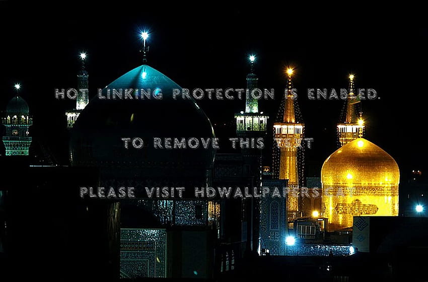 holy shrine mashhad iran emam reza religious HD wallpaper