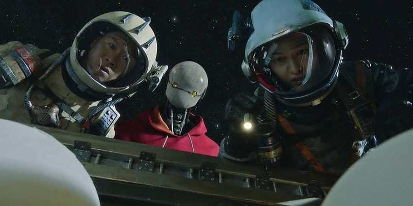 Zwiastun Space Sweepers wygląda jak Strażnicy Galaktyki Netflix, Kim Tae Ri Space Sweepers film Netflix Tapeta HD