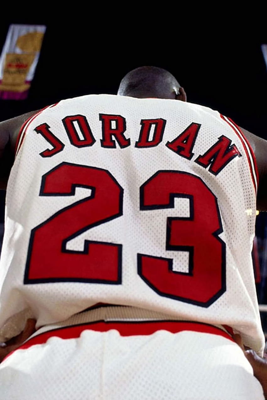 Michael Jordan Jersey on Dog HD phone wallpaper