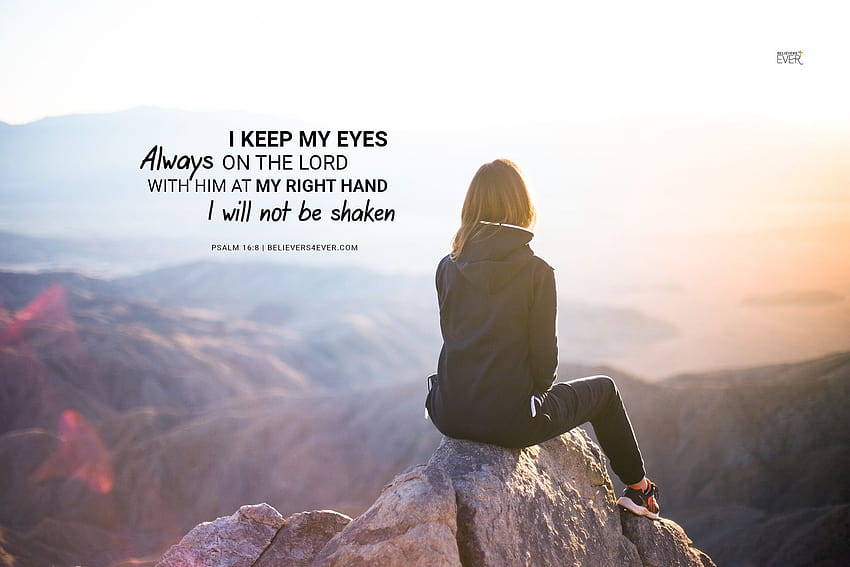 I keep my eyes always on the Lord, worship the lord HD wallpaper