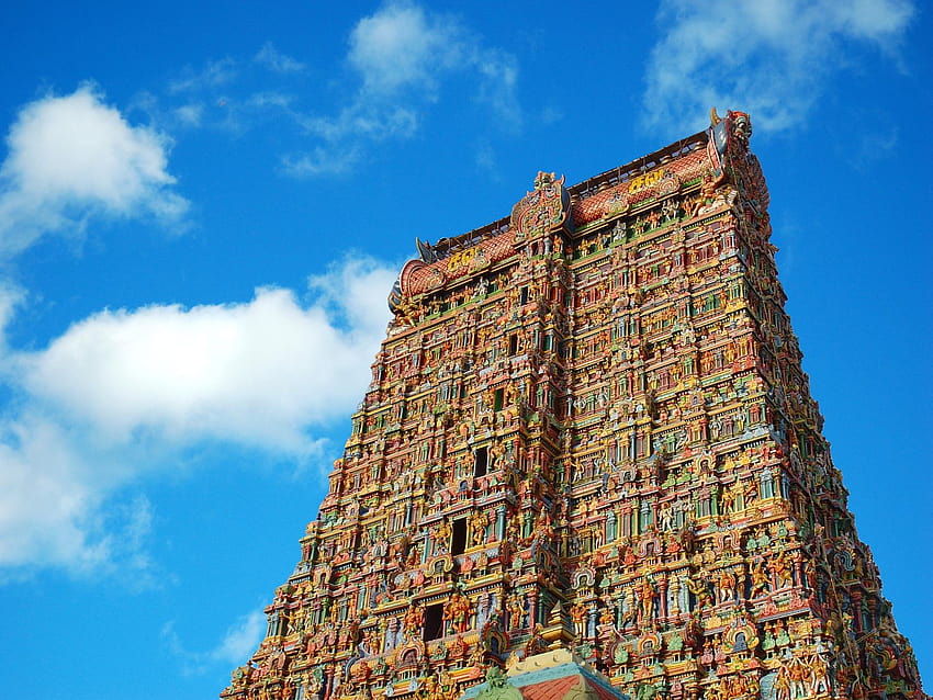 Świątynia Meenakshi, &, Madurai Tapeta HD