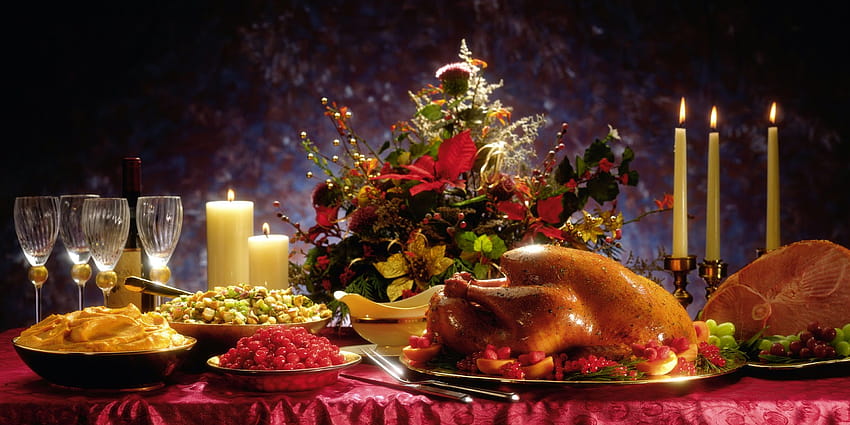 Thanks giving Turkey Dinner Backgrounds HD wallpaper