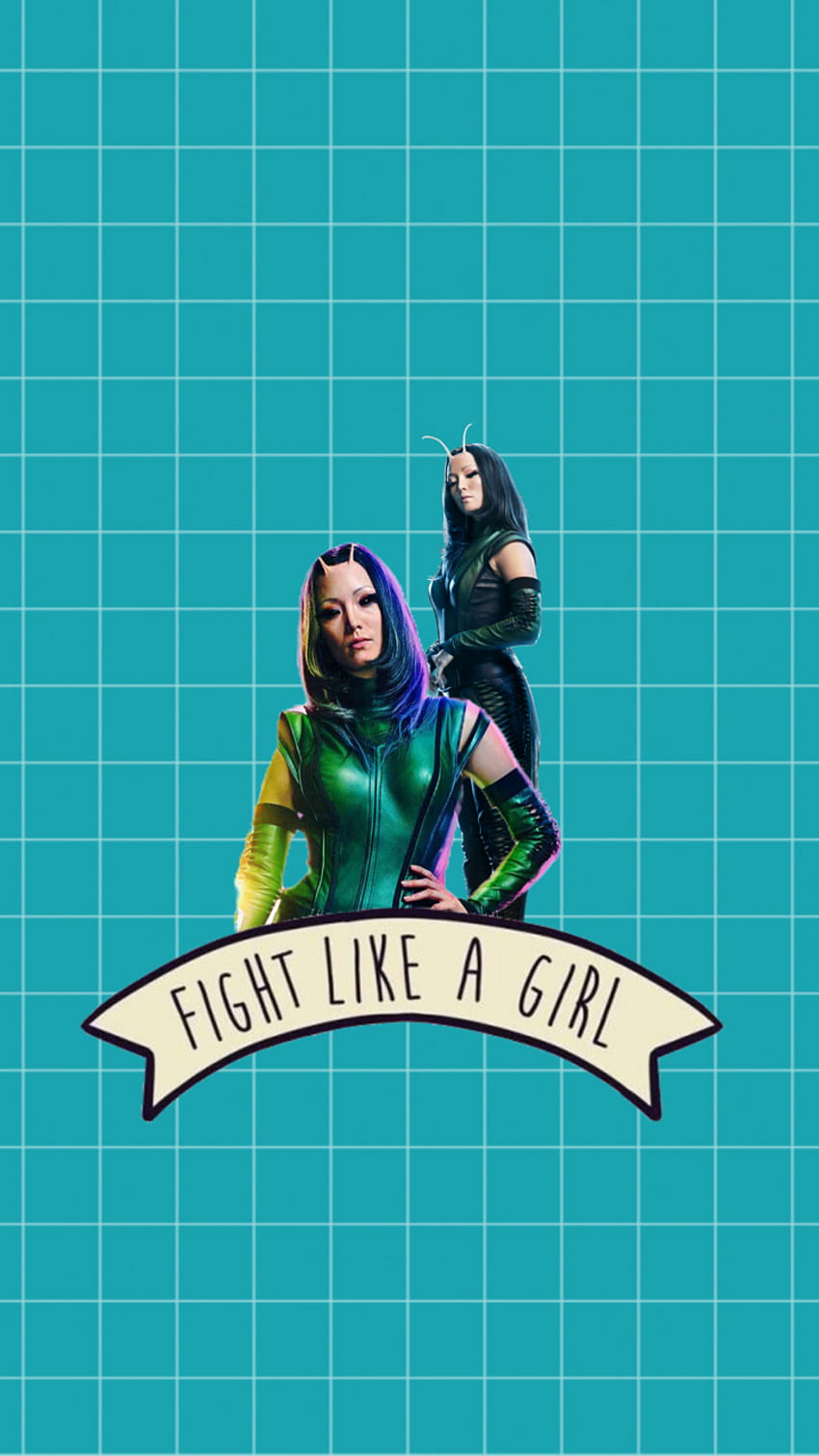 Marvel Girl, fight like a girl HD phone wallpaper