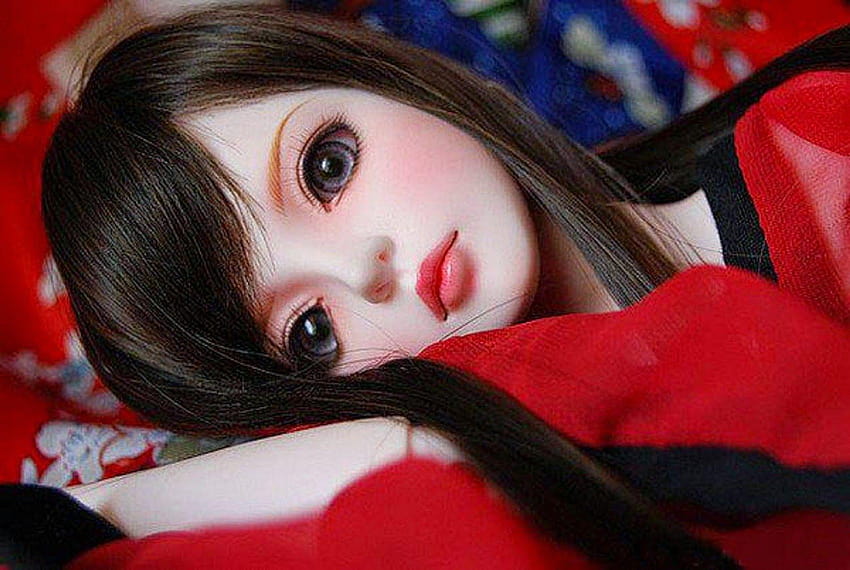 chimney bells: Cute Dolls, very cute dolls for facebook HD wallpaper
