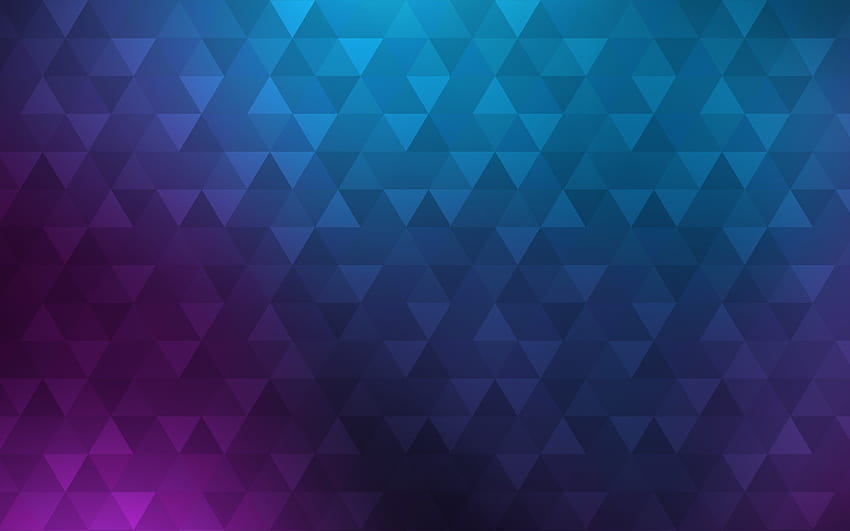 : digital art, abstract, purple, symmetry, blue, triangle, pattern, gradient, texture, circle, color, shape, design, line, screenshot, computer , font 2880x1800, purple shapes art pattern HD wallpaper