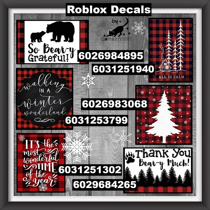 50 MustHave Decal Codes Roblox
