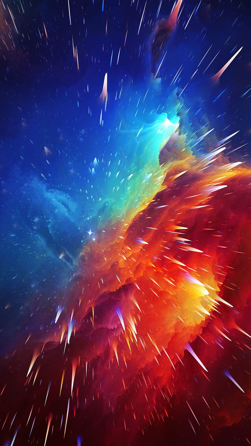 Nebula Waves Ultra Mobile HD phone wallpaper | Pxfuel