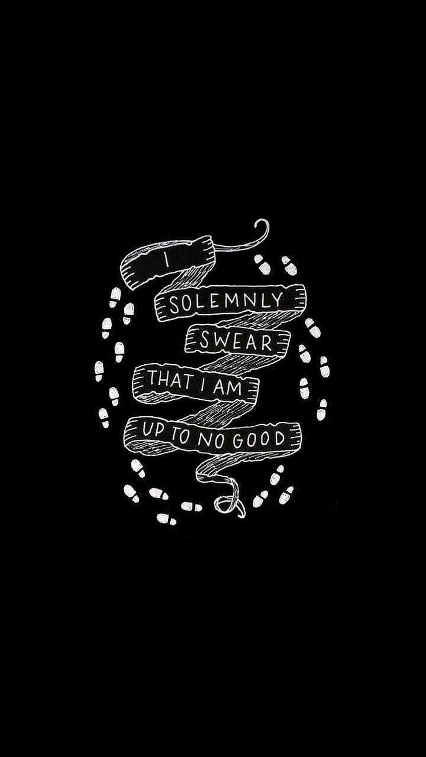I solemnly swear that i am up to no good HD phone wallpaper