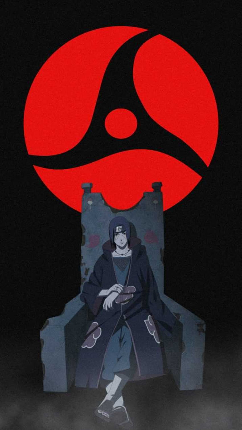 Download Harnessing the Power of Itachi's Mangekyou Sharingan Wallpaper |  Wallpapers.com
